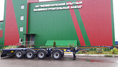Полуприцеп-контейнеровоз STEELBEAR PF-41N-6 — боковой вид