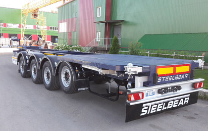 Полуприцеп-контейнеровоз STEELBEAR PF-41N-7
